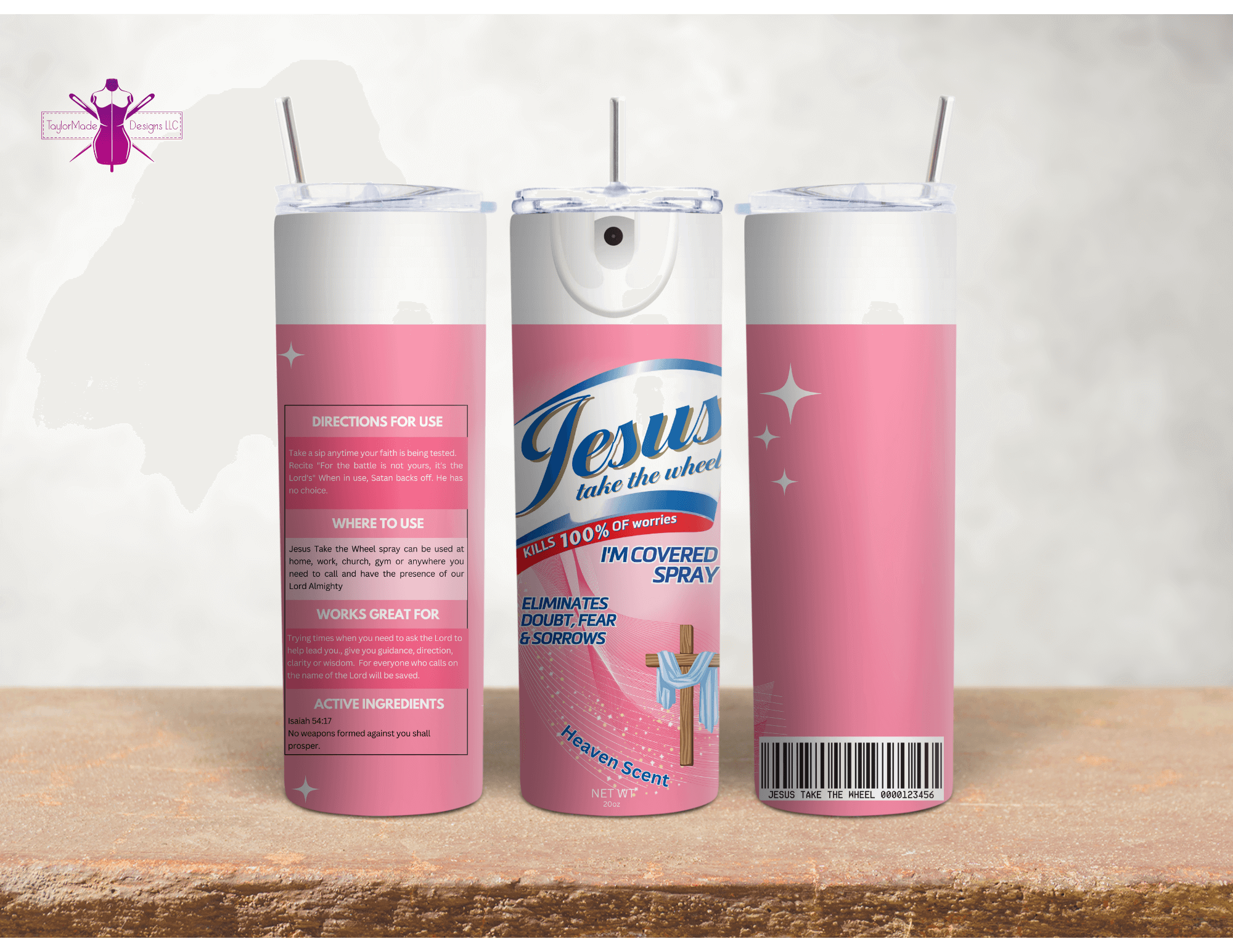 tumbler-jesus-take-the-wheel-pink taylor made designs jesus take the wheel pink