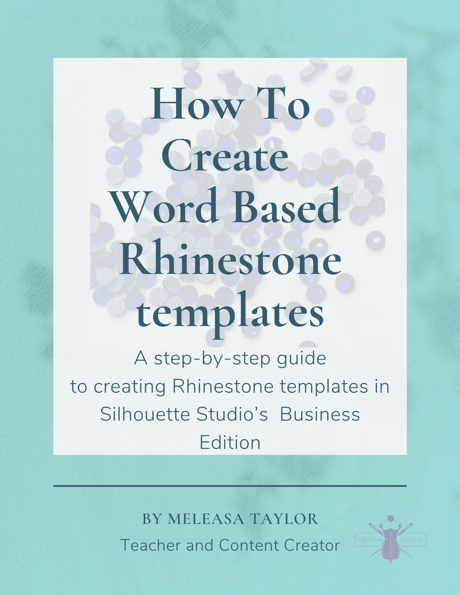 How to create word based Rhinestone templates for beginners